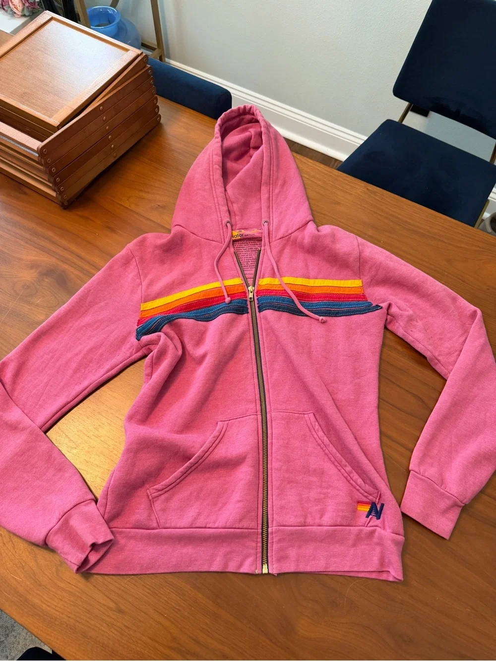 Aviator Nation matching set size medium in pink! - Picture 1 of 8